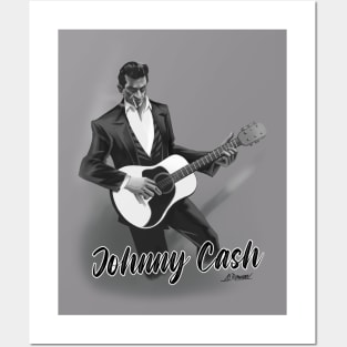 Jonny Cash Posters and Art